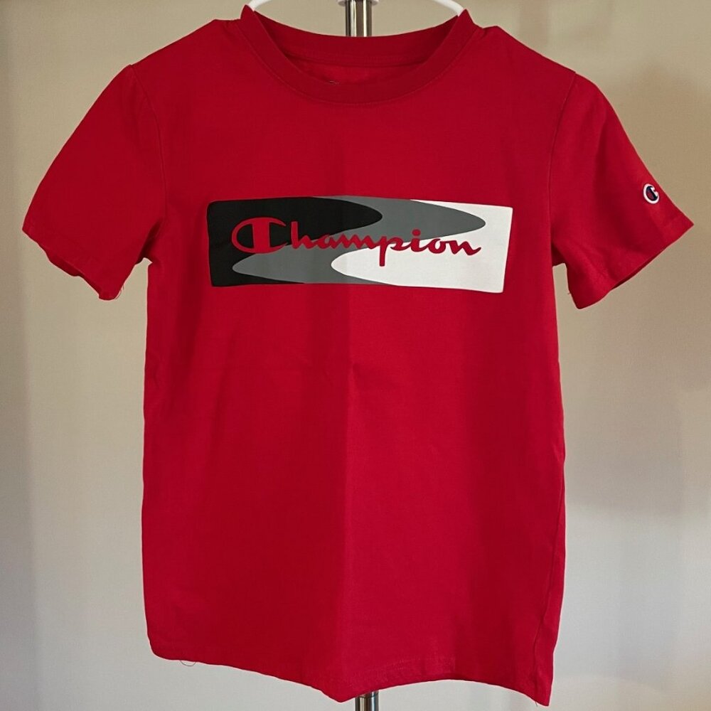Boy's Champion Short Sleeve T-Shirt Size L Pre-owned